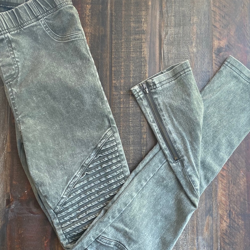 Acid Wash Jegging